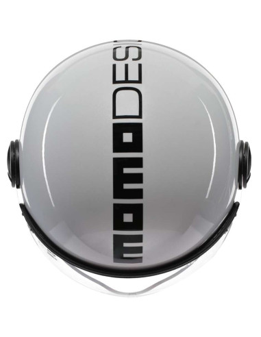 Casco FGTR EVO Mono E2206 Bianco quarzo lucido / nero