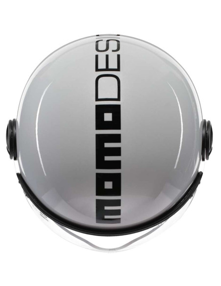 Casco FGTR EVO Mono E2206 Bianco quarzo lucido / nero