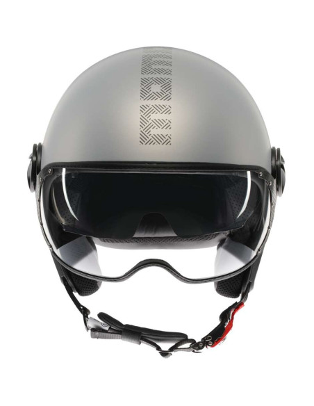 Casco FGTR EVO HIP E2206 Grigio opaco / texture grigia ceruleo