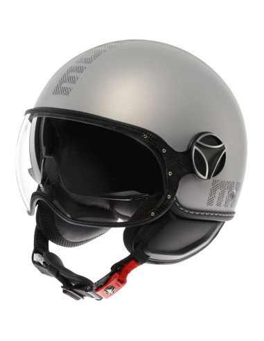 Casco FGTR EVO HIP E2206 Grigio opaco / texture grigia ceruleo
