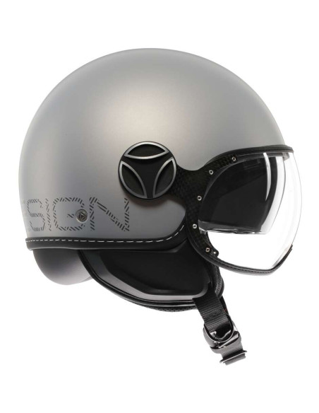 Casco FGTR EVO HIP E2206 Grigio opaco / texture grigia ceruleo