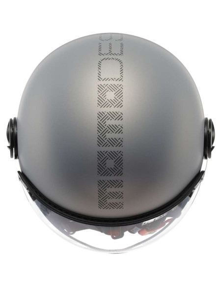 Casco FGTR EVO HIP E2206 Grigio opaco / texture grigia ceruleo