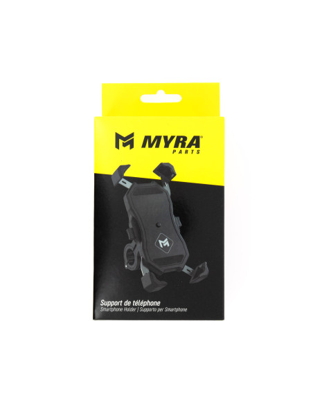 Supporto moto smartphone ricarica 15W Myra HPC110