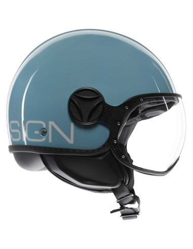 Casco FGTR CLASSIC Candy E2206 Sky blue / bianco