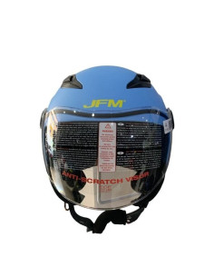 Casco Moto Scooter Bambino JFM BABY 710 Azzurro opaco