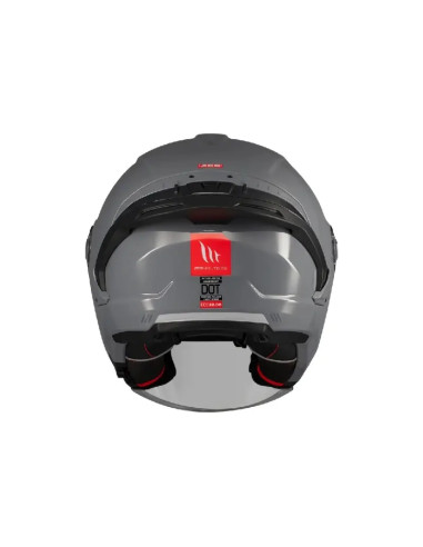 Casco Jet OF515 Cosmo Sv Solid Grigio Lucido