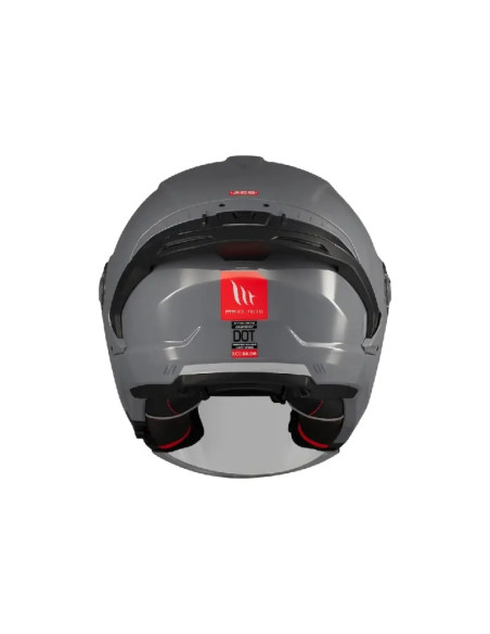 Casco Jet OF515 Cosmo Sv Solid Grigio Lucido