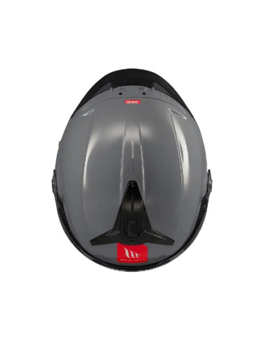 Casco Jet OF515 Cosmo Sv Solid Grigio Lucido