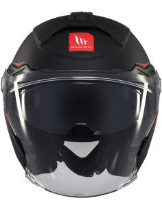 Casco Jet MT Helmets Cosmo SV Nero Opaco ECE 22.06