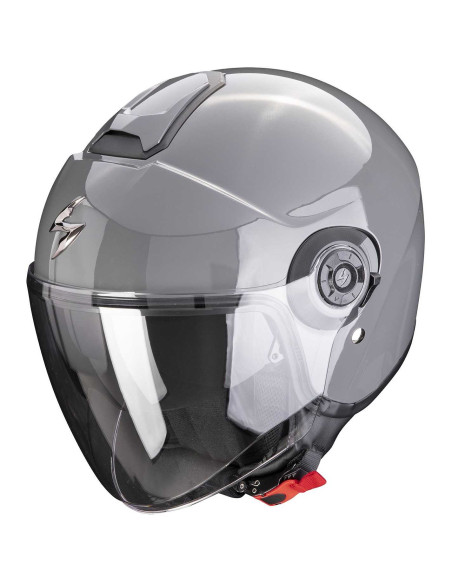 Casco Moto Jet Scorpion EXO-CITY II SOLID Grigio Cemento