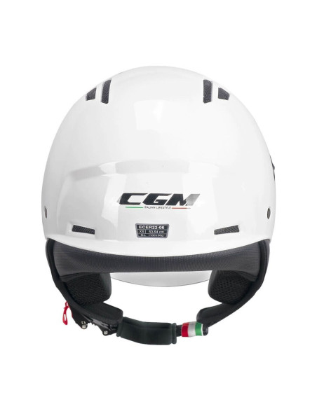 Casco Estivo Cgm 116A Air Mono Bianco
