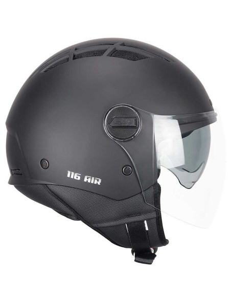 Casco Estivo Cgm 116A Air Mono Nero opaco
