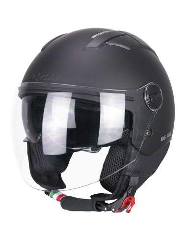 Casco Estivo Cgm 116A Air Mono Nero opaco