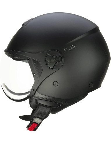 Casco Jet CGM 167A FLO Nero Oaco Visiera Sagomata