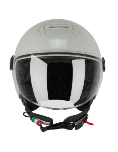 Casco Jet CGM 167A FLO MONO Bigio Visiera Lunga