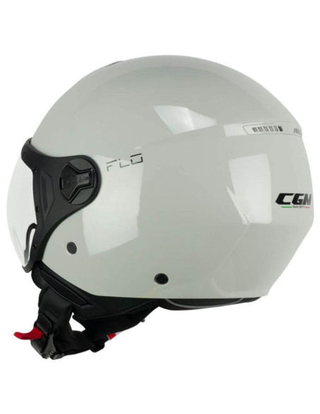 Casco Jet CGM 167A FLO MONO Bigio Visiera Sagomata