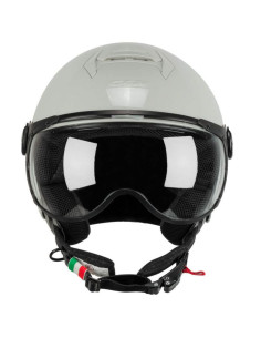Casco Jet CGM 167A FLO MONO Bigio Visiera Sagomata 2