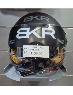 Casco Jet BKR Tre Nero Opaco