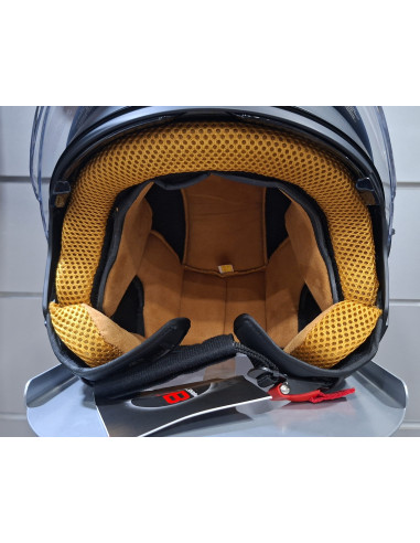 Casco Jet BKR Tre Nero Opaco