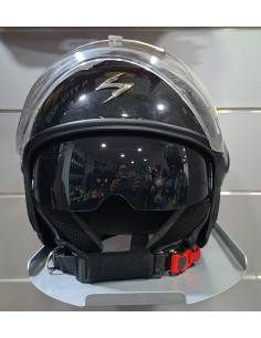Casco Jet Scorpion EXO-City II Solid Nero ECE 22.06 2