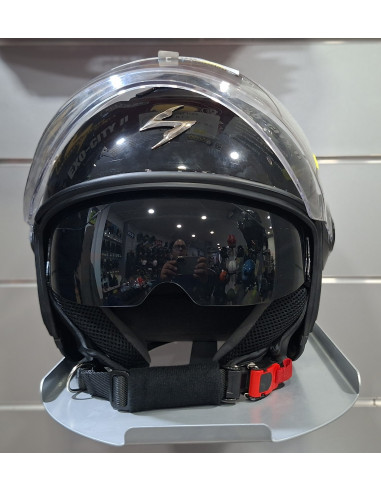 Casco Moto Jet Scorpion EXO-CITY II SOLID Nero