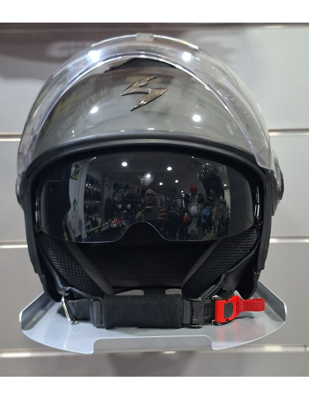 Casco Moto Jet Scorpion EXO-CITY II SOLID Grigio Cemento