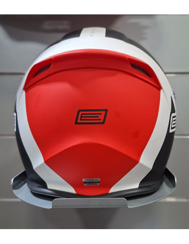 Casco Jet Origine PALIO 2.0 + Bt Hyper Nero Rosso Fluo Opaco