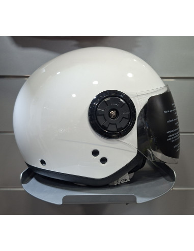 Casco Jet Origine NEON SCOOP Bianco lucido