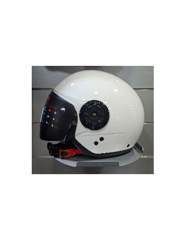 Casco Jet Origine NEON SCOOP Bianco lucido