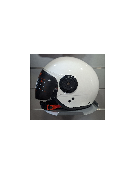 Casco Jet Origine NEON SCOOP Bianco lucido