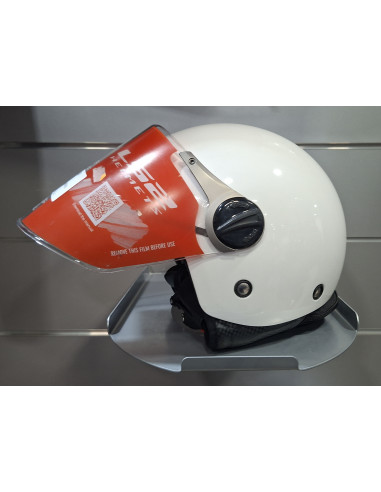 Casco moto jet bambino LS2 OF575 Wuby Junior Bianco