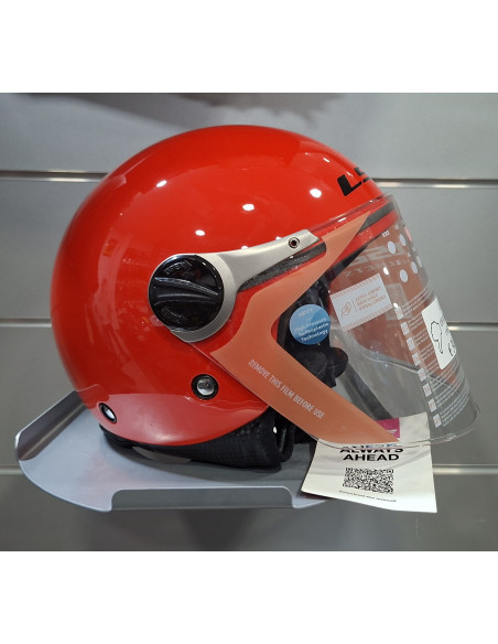 Casco jet bambino LS2 OF575 Wuby Junior Rosso