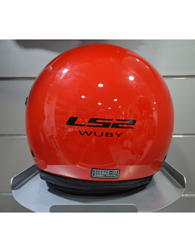 Casco jet bambino LS2 OF575 Wuby Junior Rosso