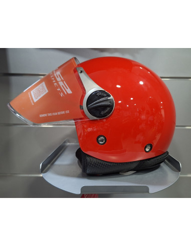 Casco jet bambino LS2 OF575 Wuby Junior Rosso