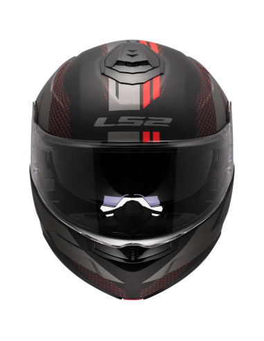 Casco Modulare P/J LS2 FF908 STROBE II CODE Nero Grigio