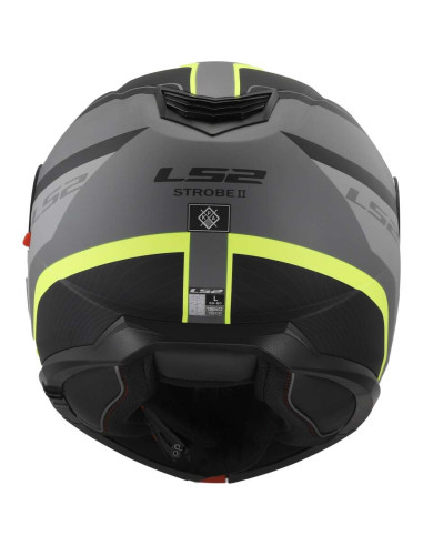 Casco Moto Modulare P/J Ls2 FF908 STROBE II MONZA Nero Opaco Giallo Fluo