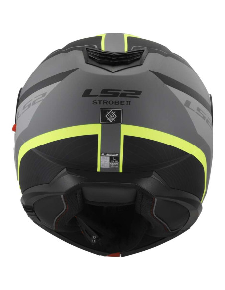 Casco Moto Modulare P/J Ls2 FF908 STROBE II MONZA Nero Opaco Giallo Fluo