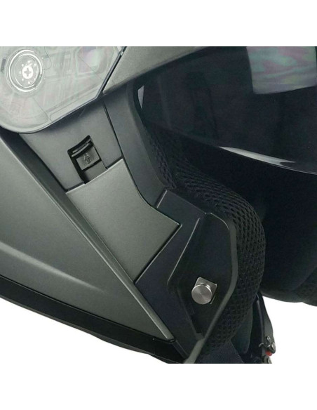 Casco Modulare P/J CGM 507A PINCERS MONO Nero opaco