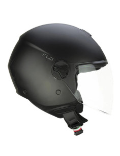 Casco Jet CGM 167A FLO Nero opaco Visiera Lunga