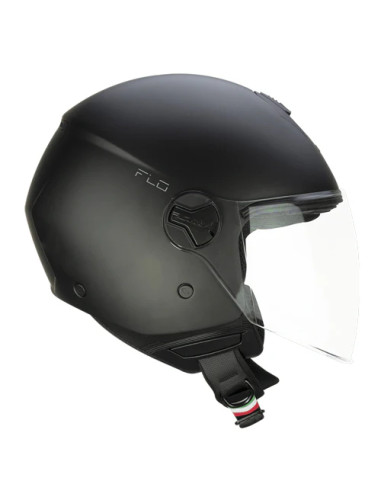 Casco Jet CGM 167A FLO Nero opaco Visiera Lunga