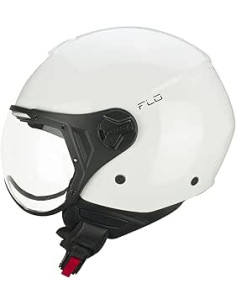 Casco Jet CGM 167A FLO MONO Bianco Visiera Sagomata