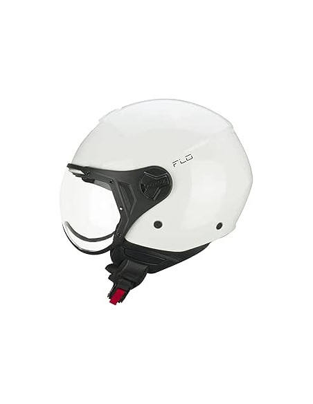 Casco Jet CGM 167A FLO MONO Bianco Visiera Sagomata