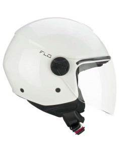 Casco Jet CGM 167A FLO MONO Bianco Visiera Sagomata