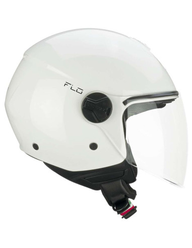 Casco Jet CGM 167A FLO MONO Bianco Visiera Sagomata