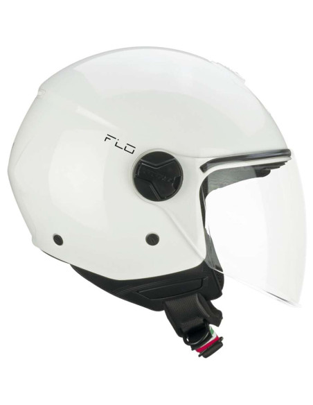 Casco Jet CGM 167A FLO MONO Bianco Visiera Sagomata