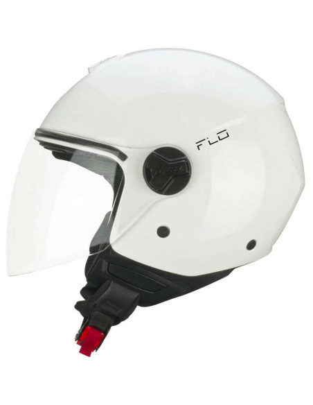 Casco Jet CGM 167A FLO MONO Bianco Visiera Sagomata