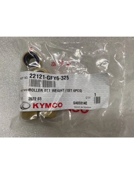 KIT 6 Rulli variatore Kymco People 125 - Downtown 125 E3