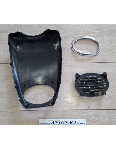Kit Calandra scudetto + cornice + griglia Aprilia Scarabeo 50 / 100 dal 1993
