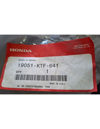 19051KTF641 Convogliatore Aria radiatore HONDA SH 125 / 150 KF08 dal2005 al 2008