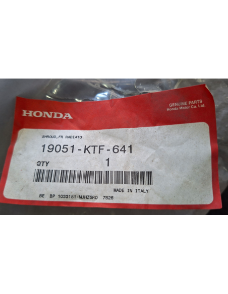 19051KTF641 Convogliatore Aria radiatore HONDA SH 125 / 150 KF08 dal2005 al 2008